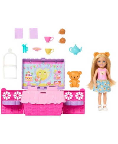 Barbie Family and Friends Club Chelsea набор для чаепития Pop-Up