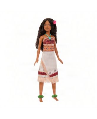 Disney Princess Moana 11" Fashion Doll with Removable Outfit and 5 Accessories, Ages 3+