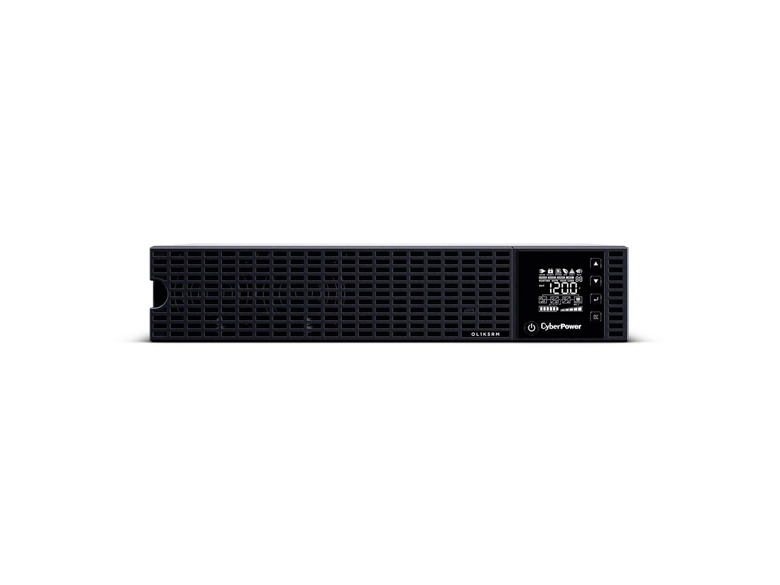 ИБП CyberPower OL1K5RM 1500VA/1200W Essential Online Sine Wave LCD Rackmount Convertible UPS System