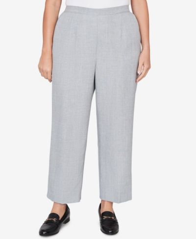 Женские укороченные брюки Alfred Dunner Plus Size Al Fresco