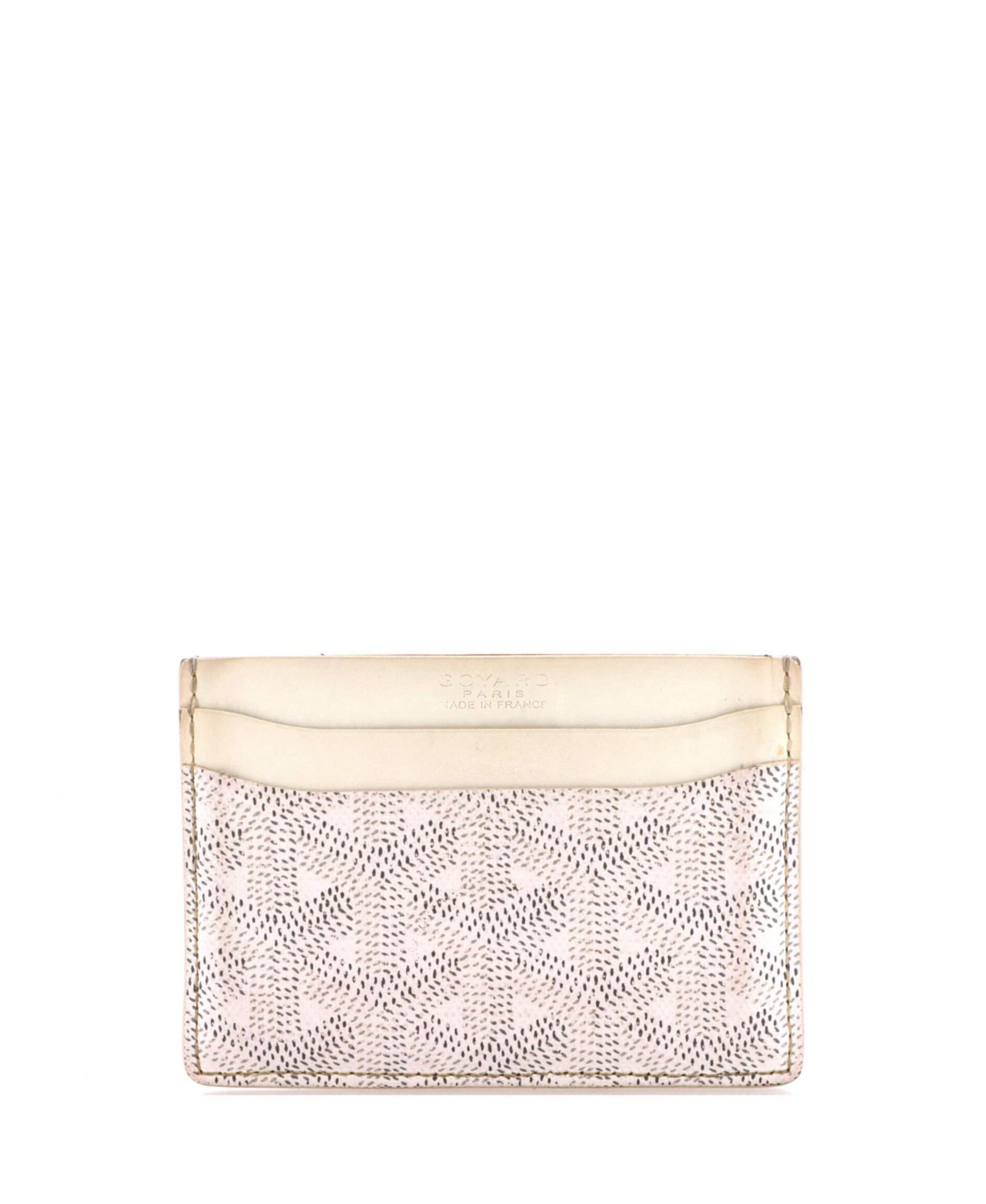 Goyard картхолдер Saint Sulpice из покрытого холста, б/у