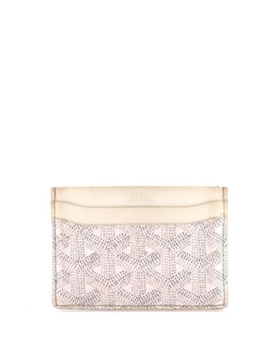 Goyard картхолдер Saint Sulpice из покрытого холста, б/у