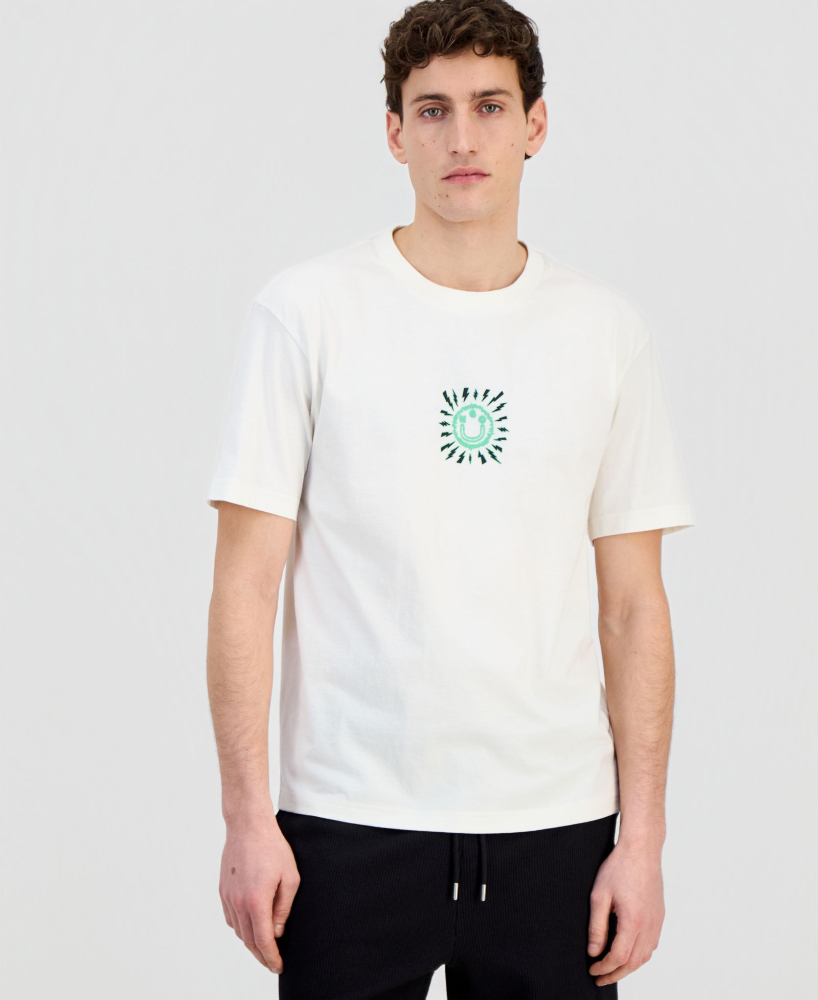 Hugo Boss Men's Cotton Logo Crewneck T-Shirt