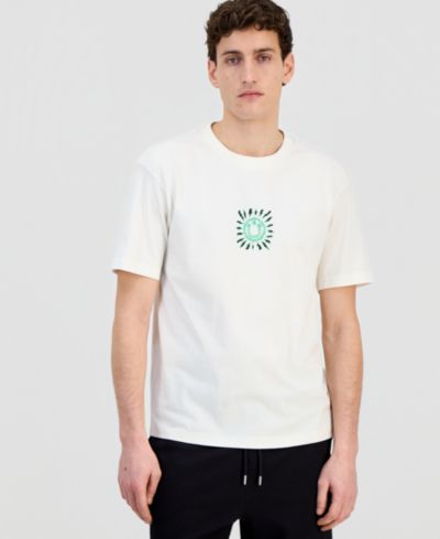 Hugo Boss Men's Cotton Logo Crewneck T-Shirt