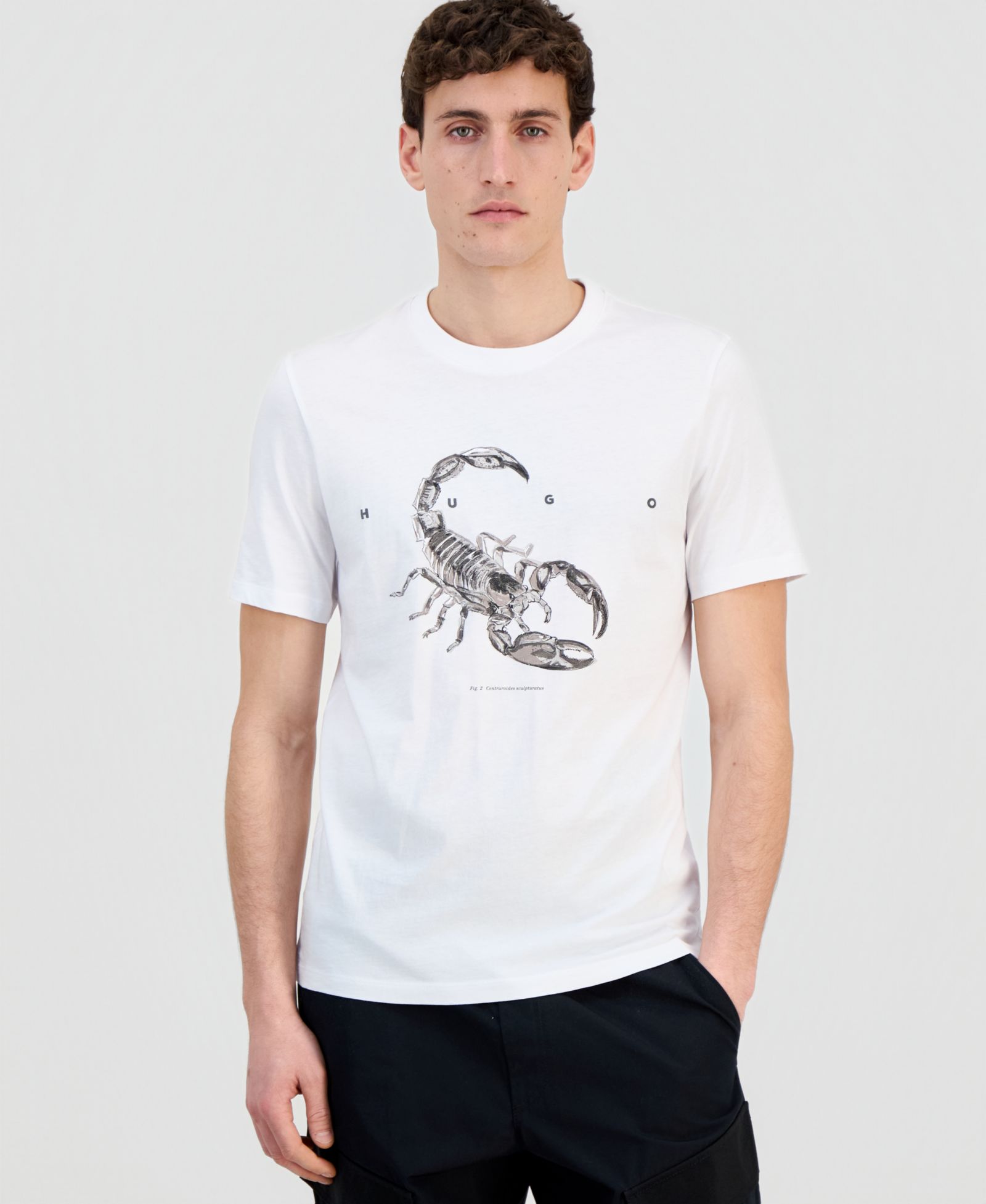 Hugo by Hugo Boss Men's Cotton Crewneck Short-Sleeve T-Shirt