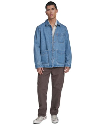 Мужская джинсовая куртка Levi's Three-Pocket Zippered Chore Denim