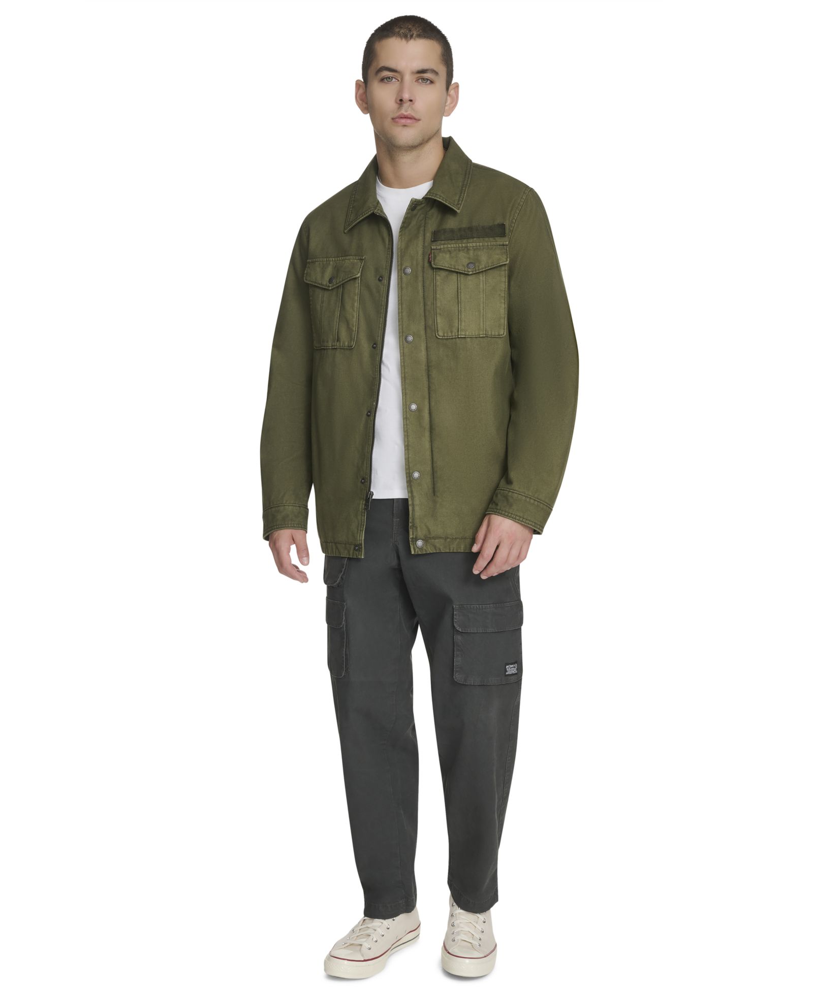 Мужская рубашка-куртка Levi's Two-Pocket Utility Zippered