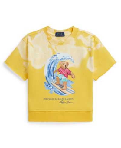 Polo Ralph Lauren Мальчик 2-7 Polo Bear Terry с коротким рукавом, свитшот