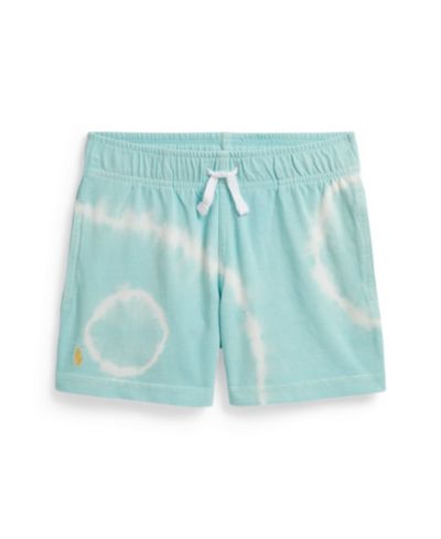Polo Ralph Lauren Мужские шорты из джерси с эффектом тай-дай и завязками, для детей 2-7 лет