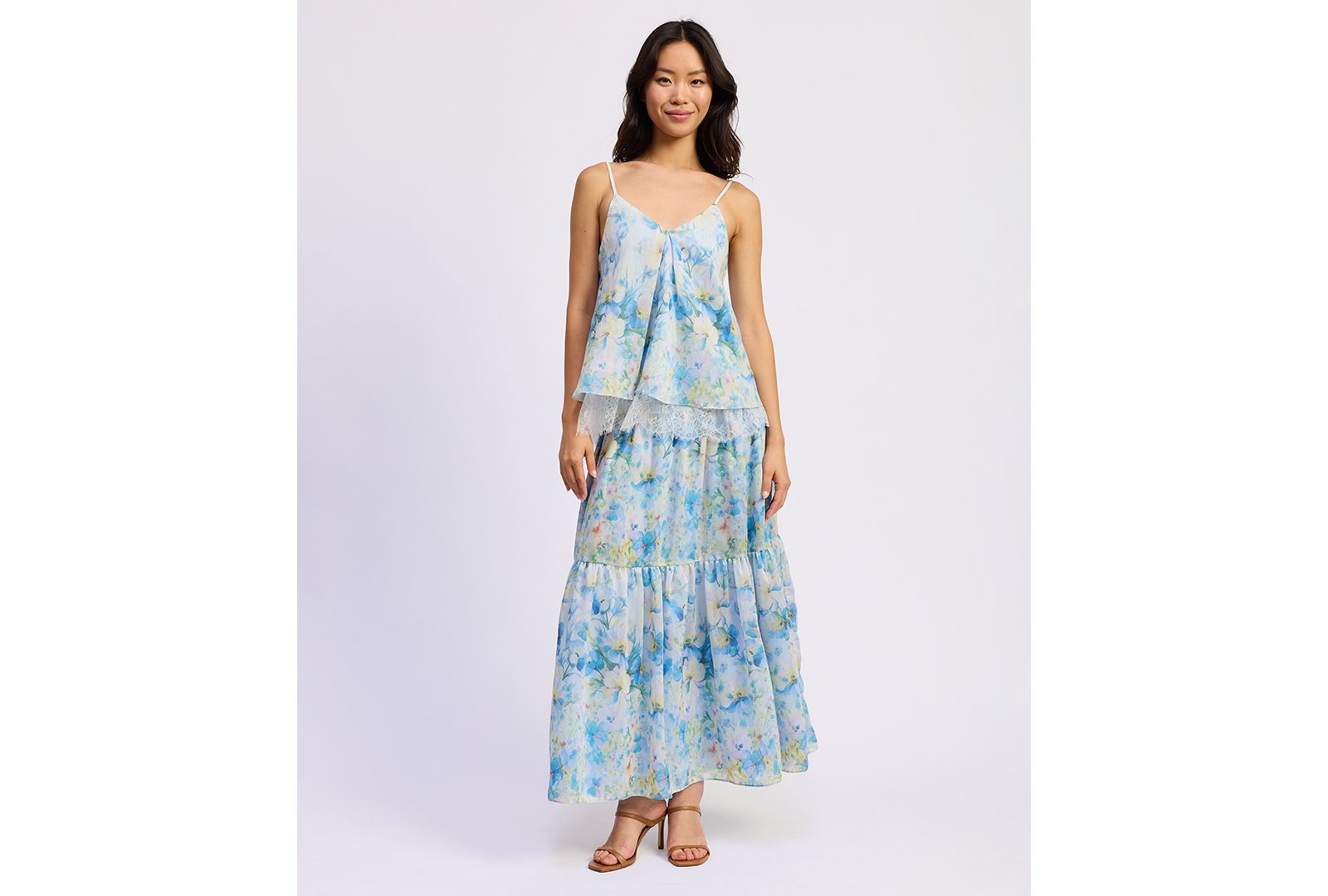 En Saison Women's Vivian Maxi Skirt