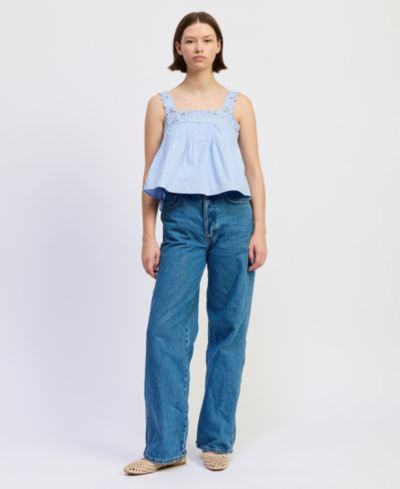 En Saison Women's Lucy Square Neck Top