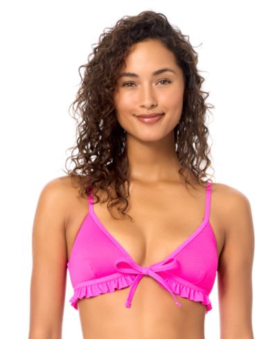 Raisins Women's Shaye V-Neck Swim Bikini Top