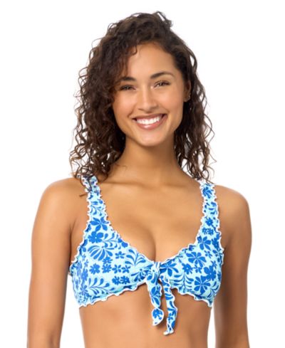 Raisins Women's Eli Printed Swim Bikini Top