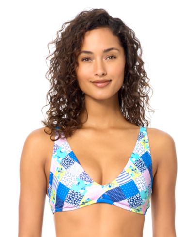 Raisins Women's Pisces Tie-Back Swim Bikini Top