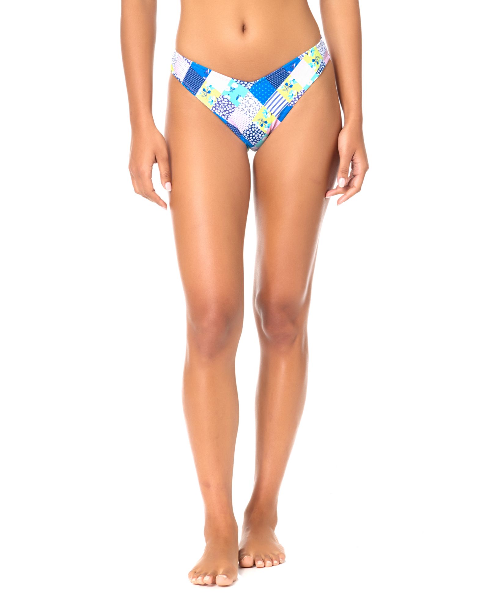Raisins Women's Oahu Printed Pull-On Swim Bottoms