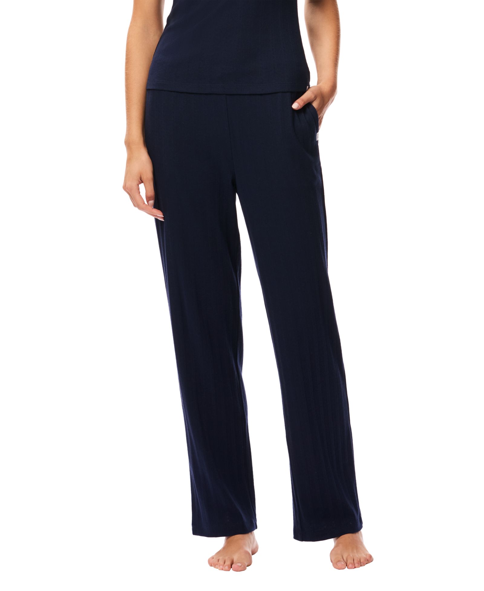 GAP Women's Pointelle Mid-Rise Pajama Pants