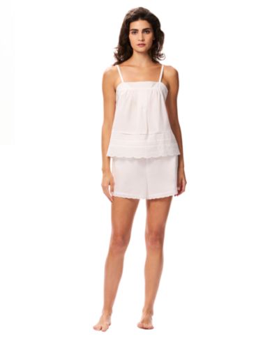 Комплект GAP Women's Square Neck Tank Top и Pull-On Shorts, 2-Piece Set