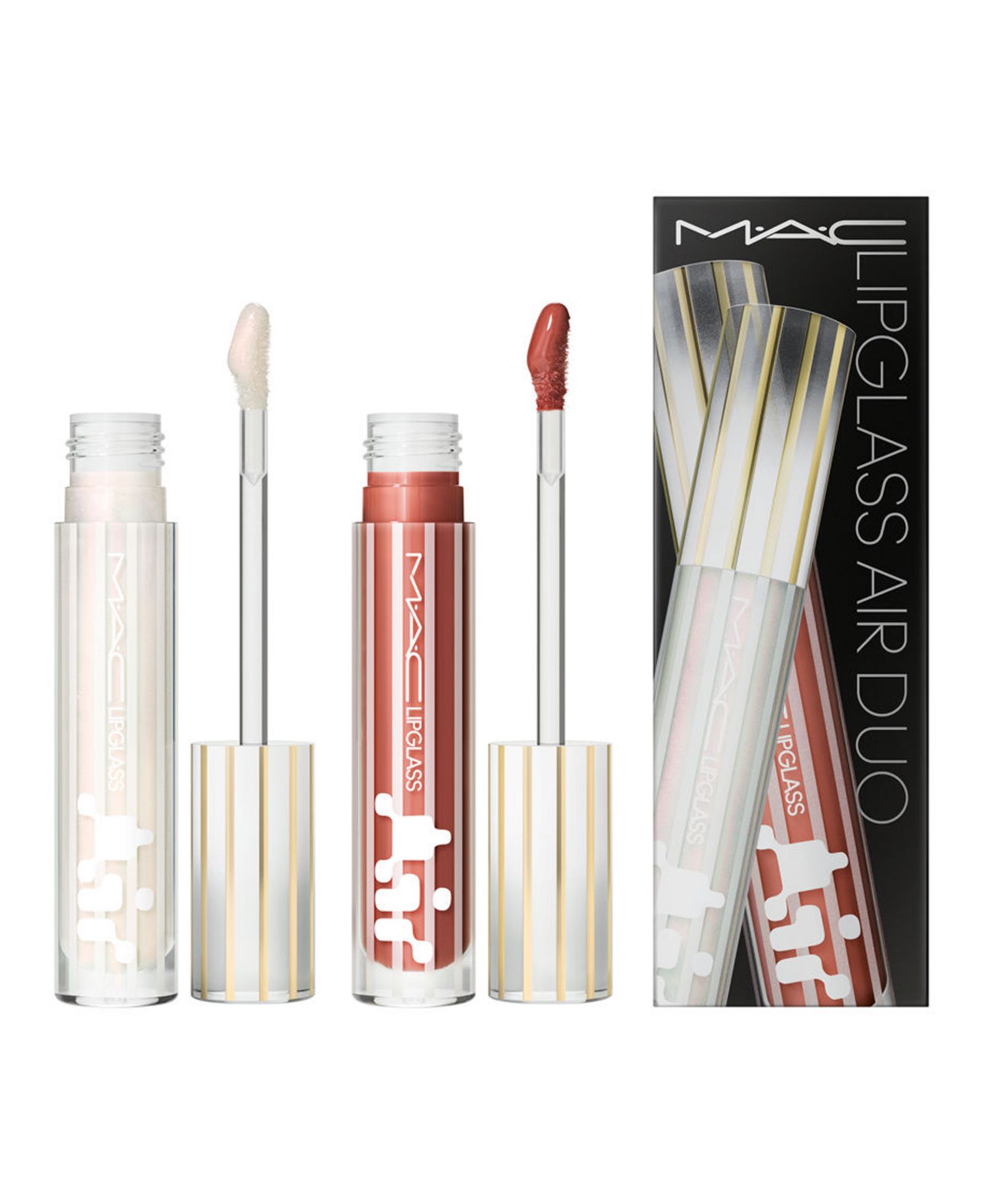 Набор MAC Mini Lipglass Air Duo, 2 шт.