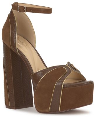Женские босоножки Jessica Simpson Avele Platform Block Heel