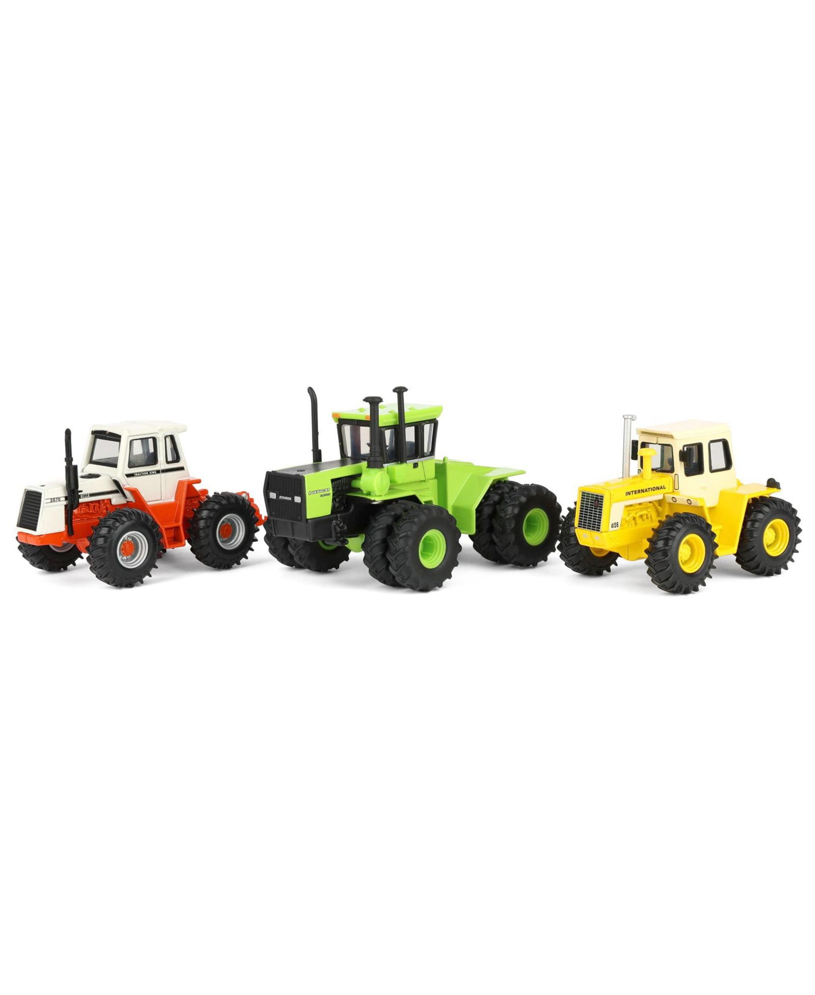 ERTL набор игрушечных тракторов 1/64 Case, International и Steiger, 42nd Anniversary
