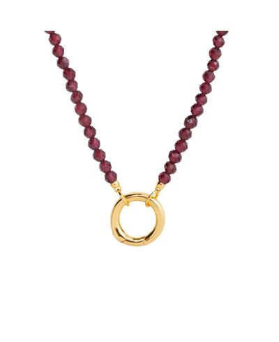 Natural garnet