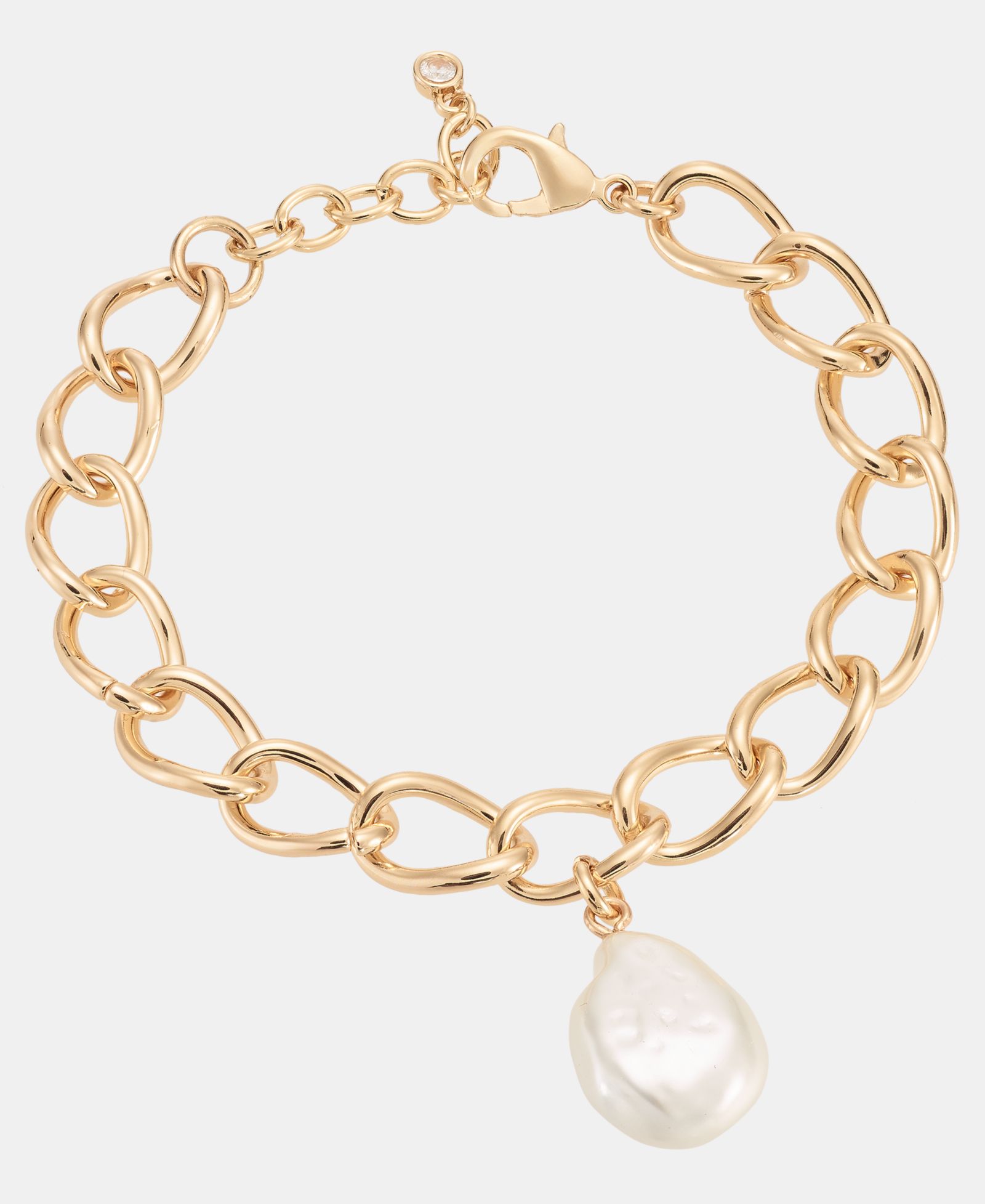 Браслет On 34th Imitation Pearl Charm