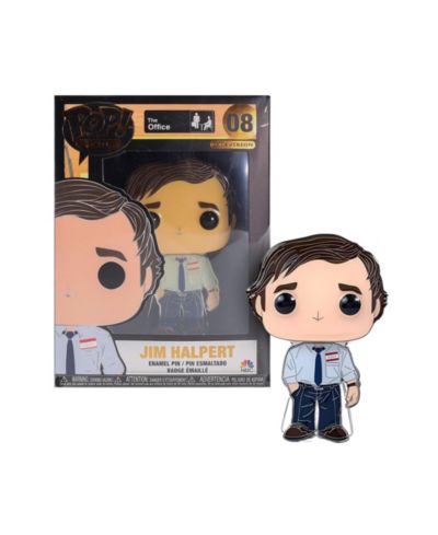Значок Funko The Office 3 Inch Funko POP Pin | Jim Halpert