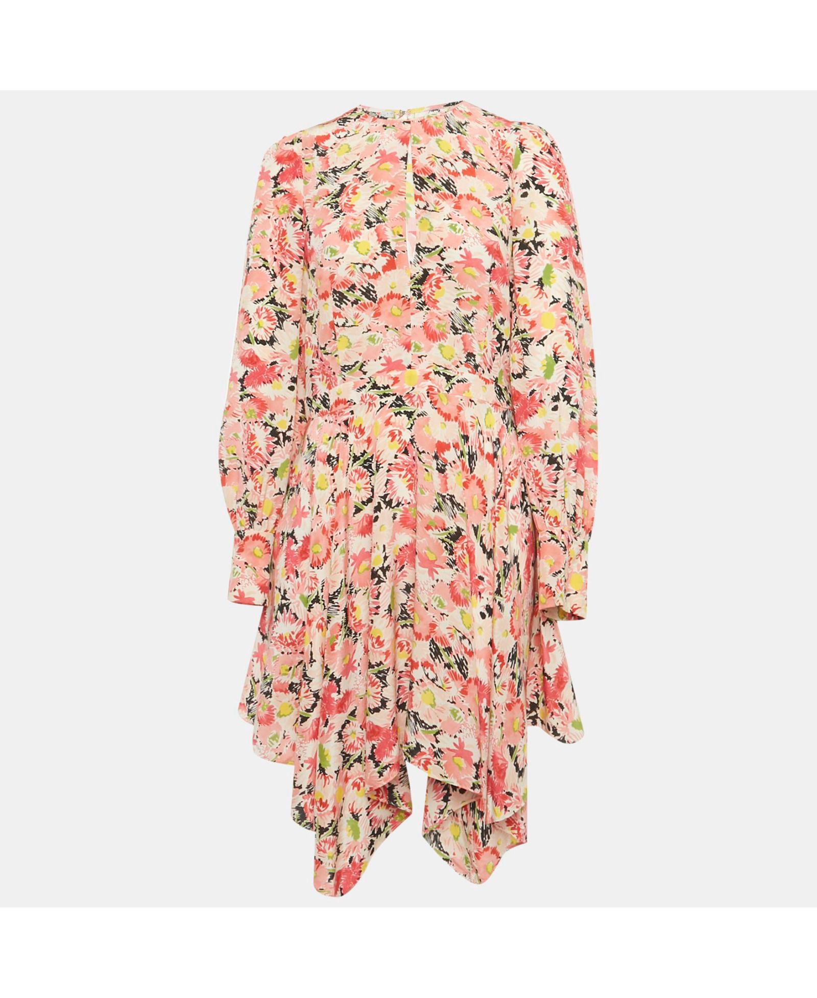 Женское платье Pre-Owned Stella Mccartney Pink Floral Print Silk