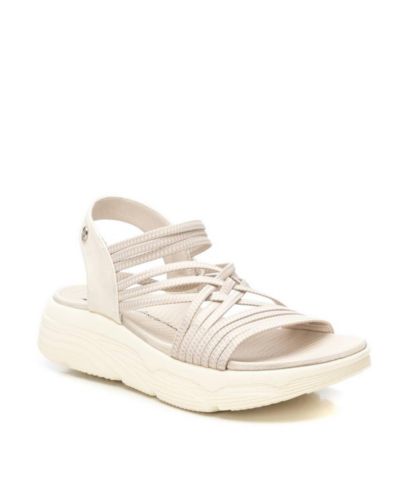 XTI Women's Slingback Multi Straps Sandals