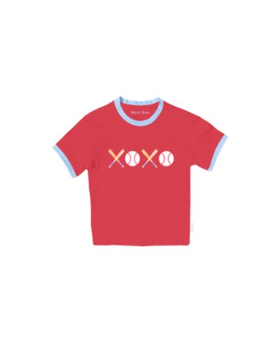 Футболка Bits & Bows Baby Boys XO Baseball