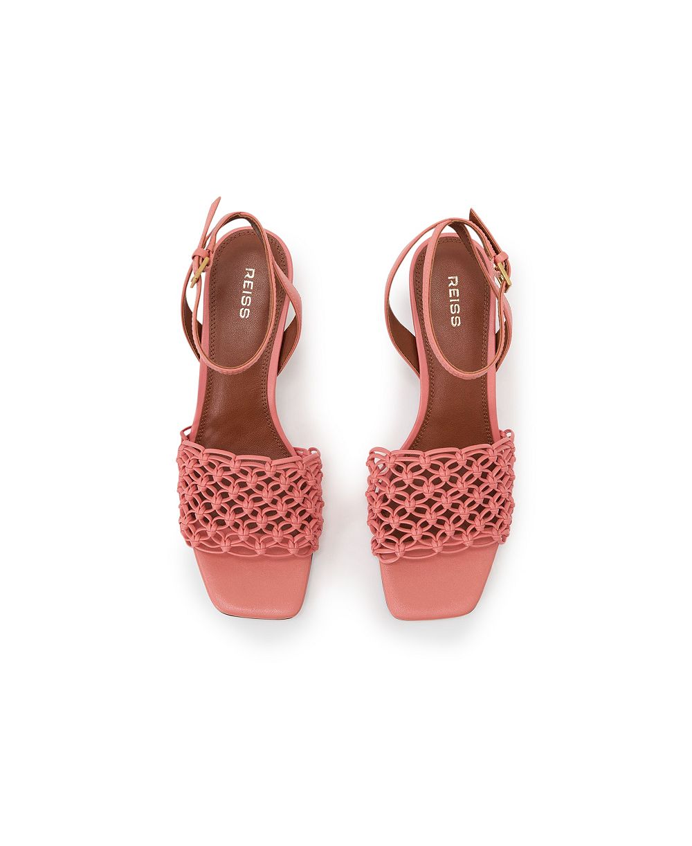 REISS Женские туфли на каблуке Stephanie Weave Kitten