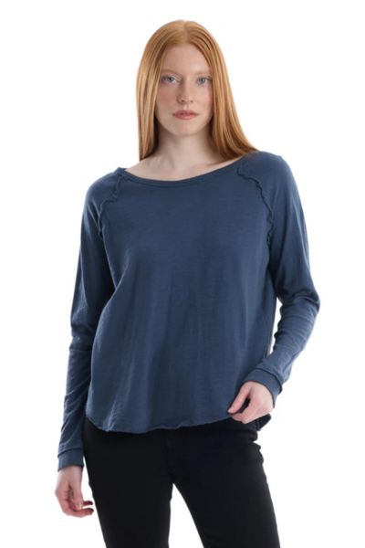 WILT Women's Clothing Raglan Long Sleeve Tee