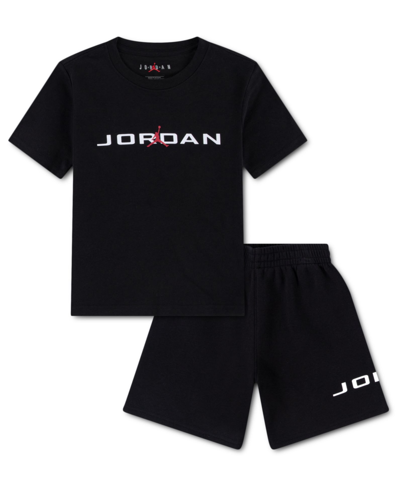 Jordan Детский комплект из футболки и шорт с принтом Dino, 4-7X Stretch