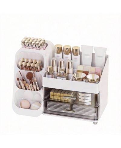 YIGII Large Makeup Organizer with Drawers for Skincare & Essentials