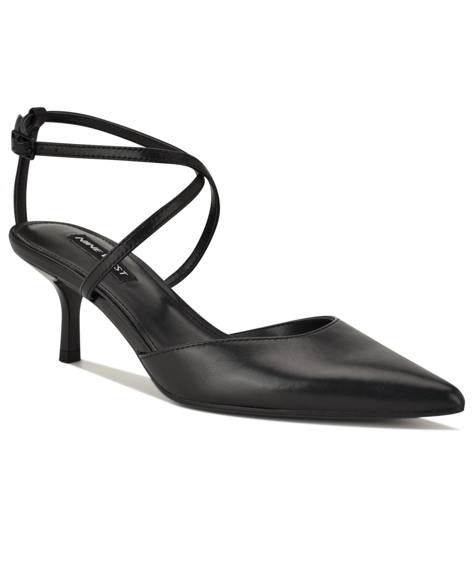 Nine West Women's Idorna Strappy Kitten Heel Pumps