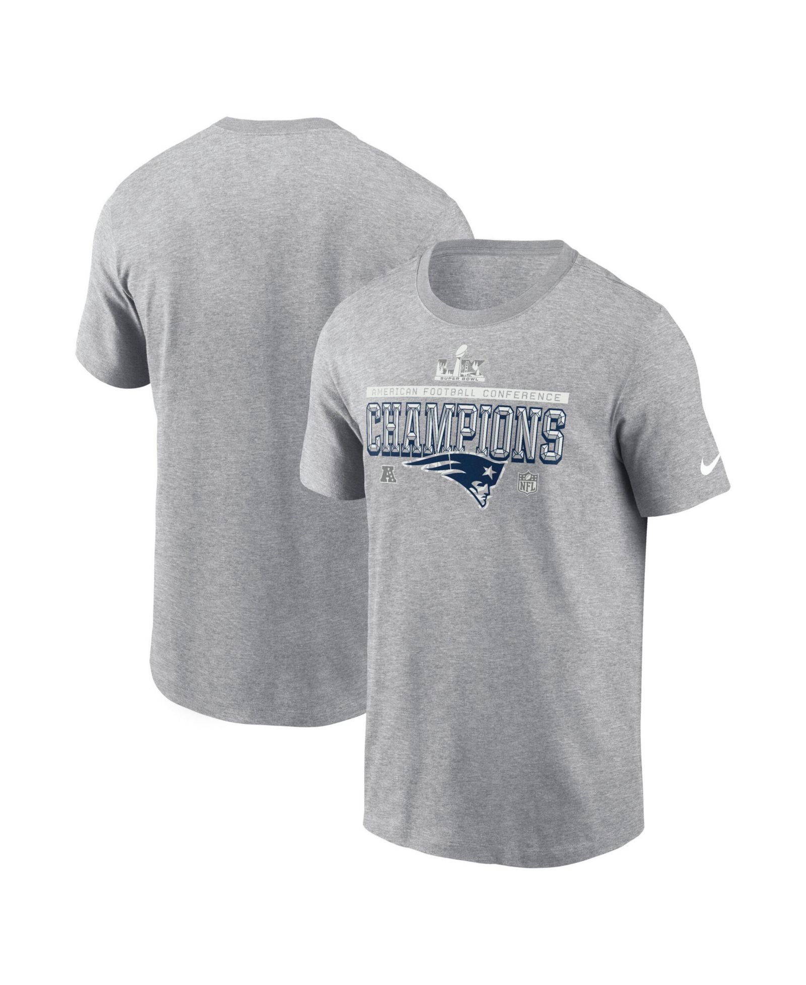 Nike Мужская футболка New England Patriots 2025 AFC Conference Champs