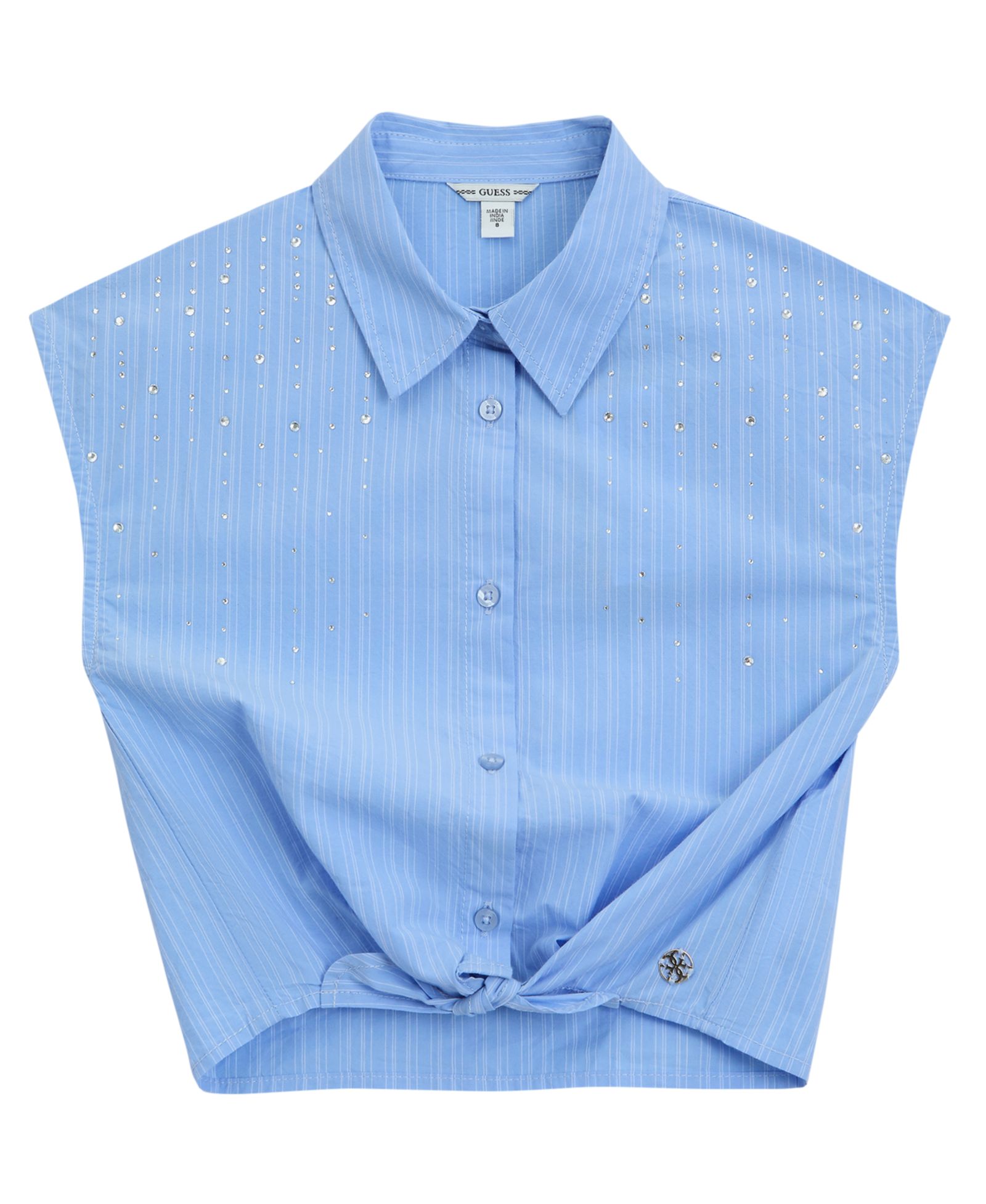 Детская рубашка GUESS Knot Poplin
