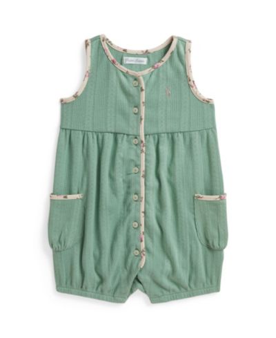Polo Ralph Lauren Детский комбинезон Pointelle Bubble для девочек