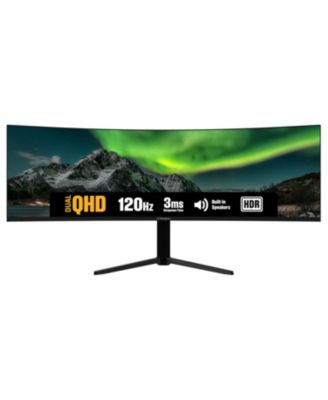 Игровой монитор Westinghouse 49" Super Ultrawide Curved, 120Hz, QHD 5120x1440, AMD FreeSync, 2xDP & 2xHDMI