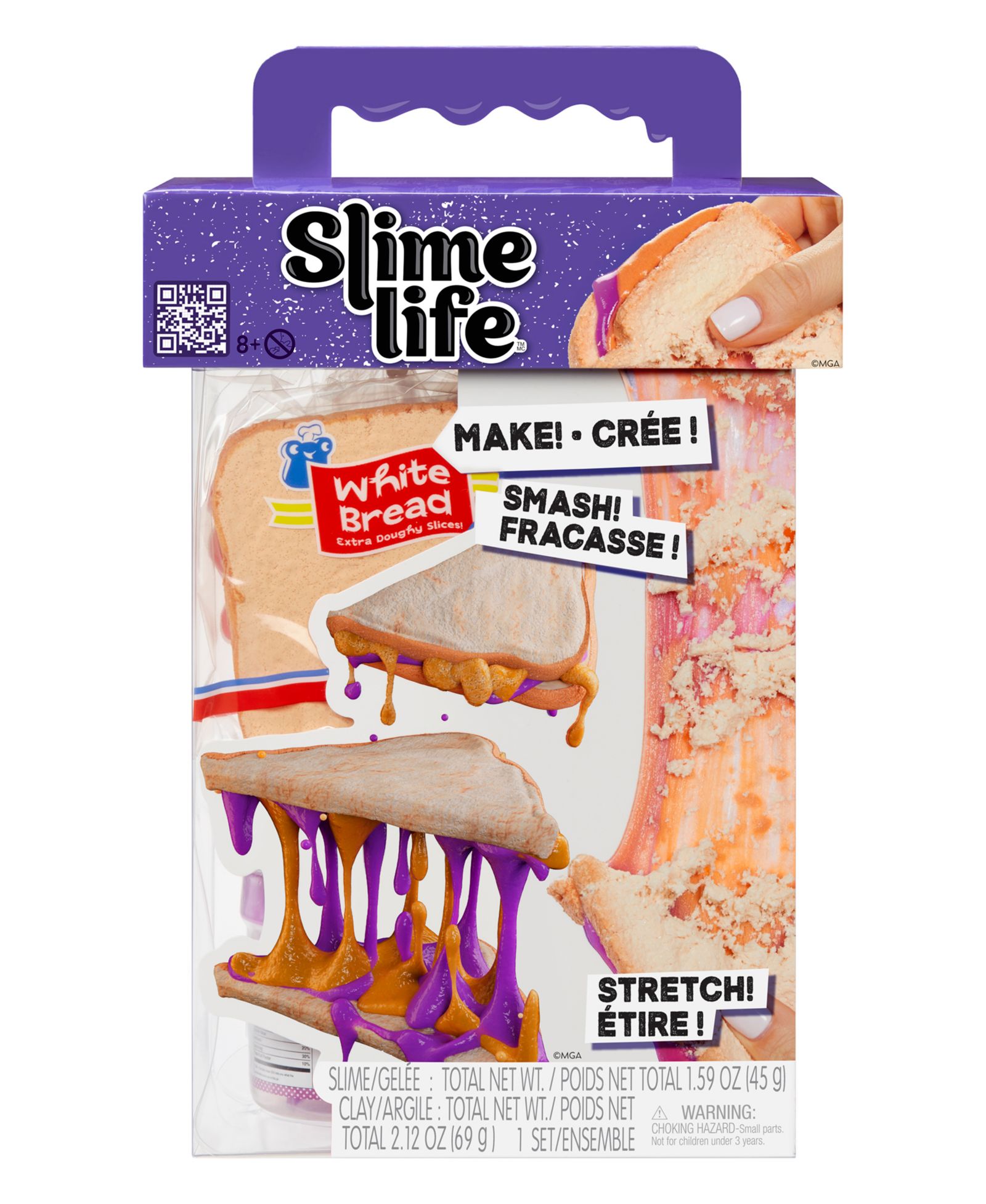 Slime Life набор для создания слайма Peanut Butter and Jelly with Chips