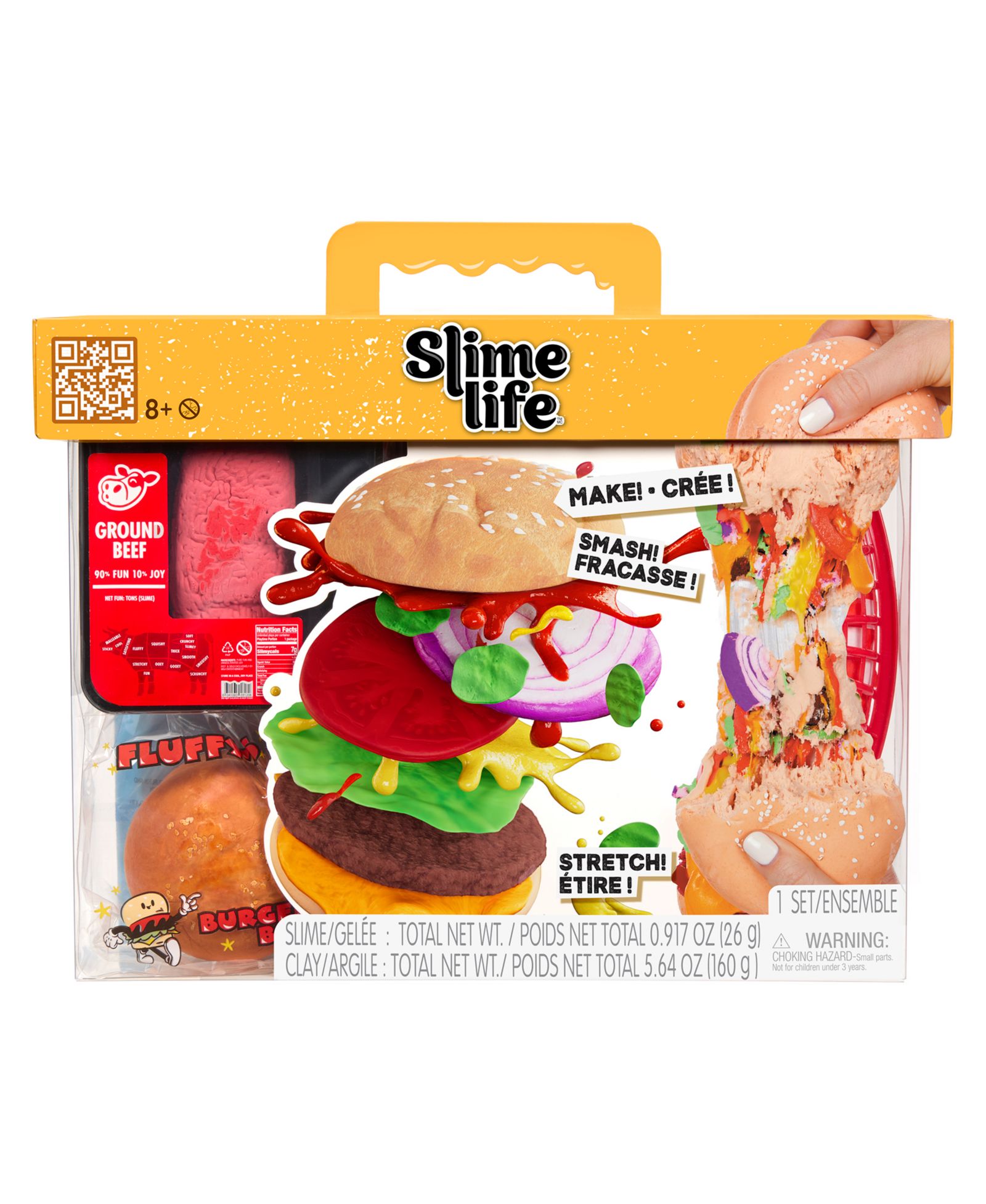 Slime Life набор для создания слайма Cheeseburger DIY