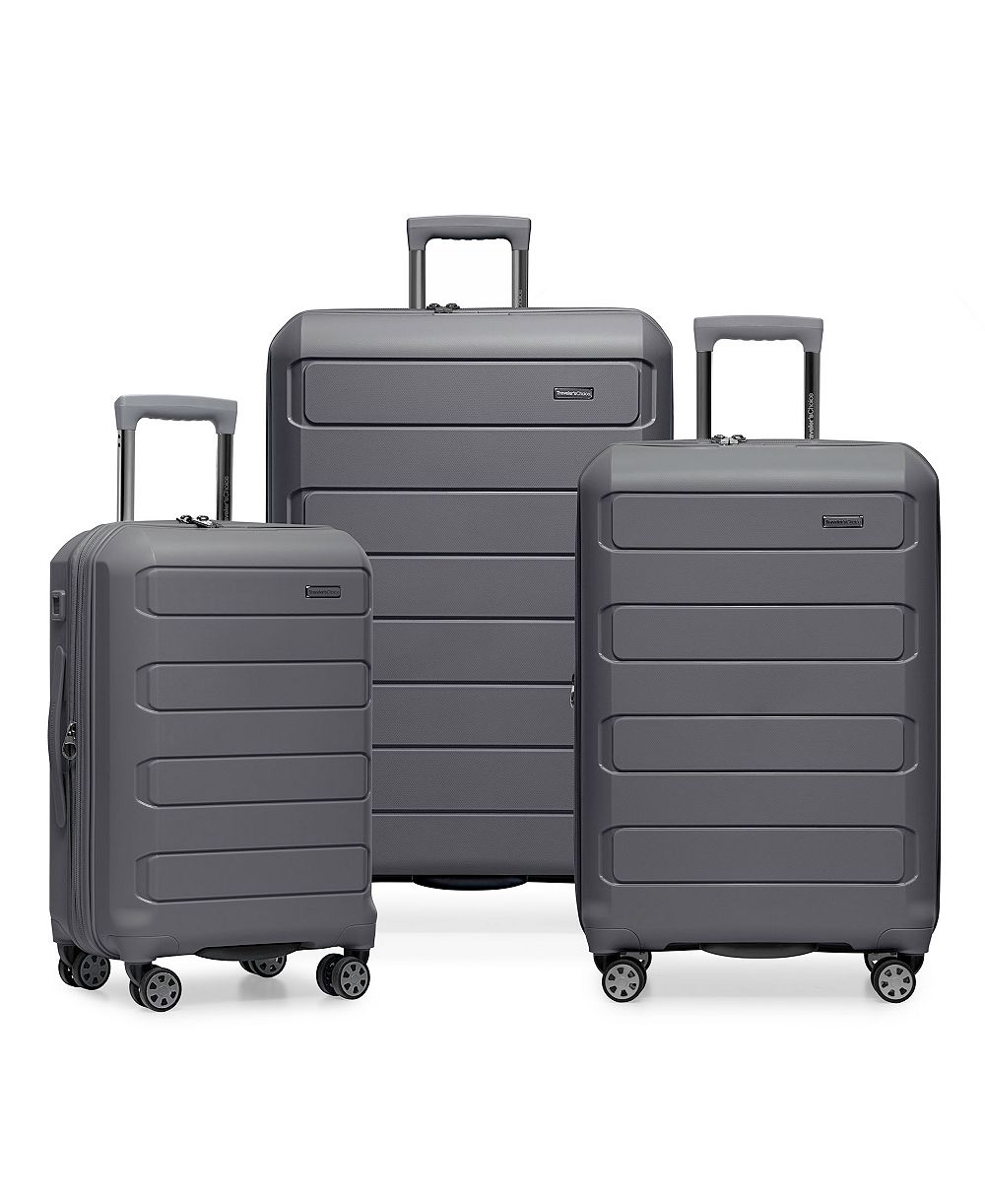 Набор чемоданов Traveler's Choice Pagosa 3-Pc. Hardside Expandable Spinner