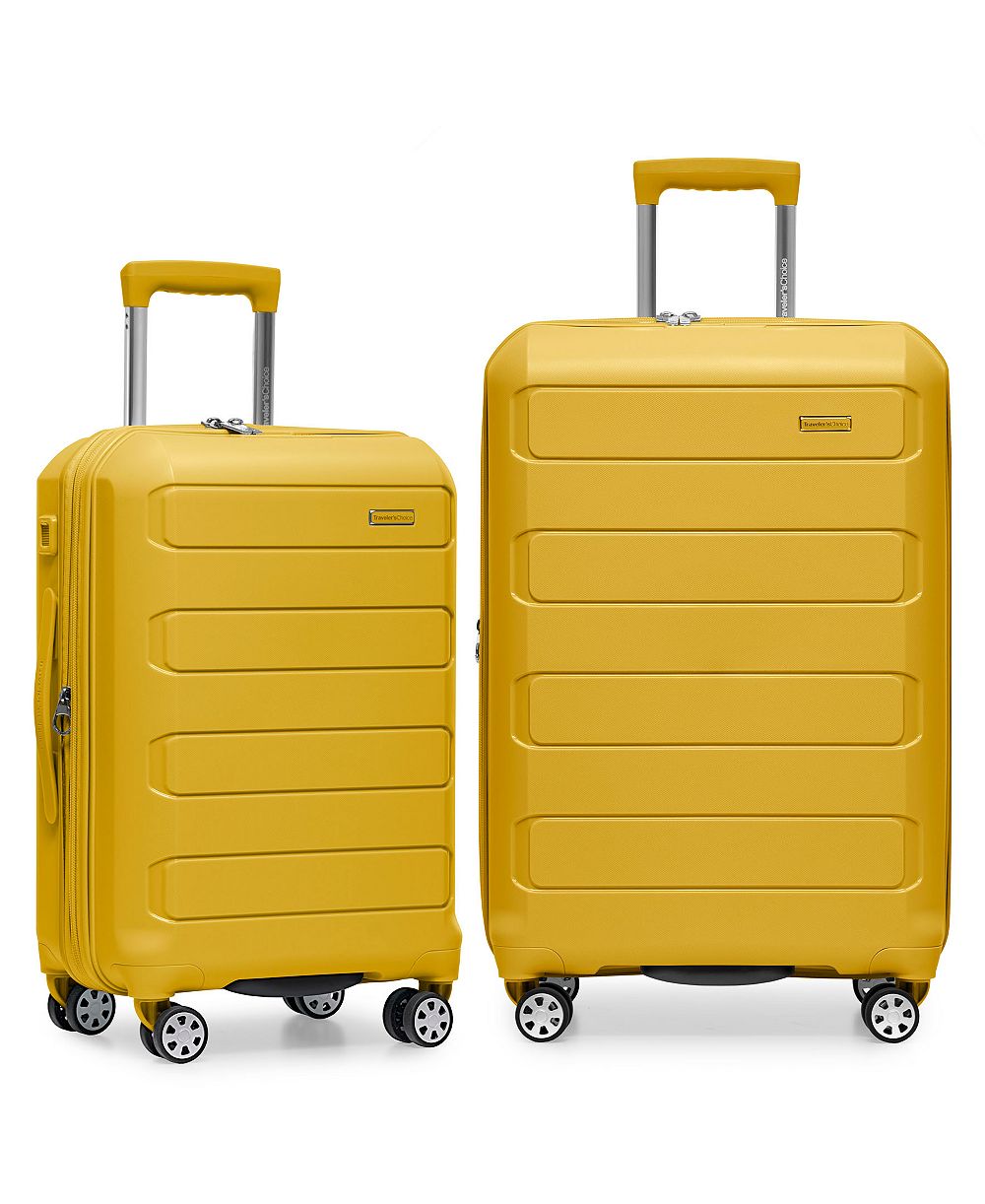 Traveler's Choice Pagosa 2-Pc. Hardside Expandable Spinner Luggage Set