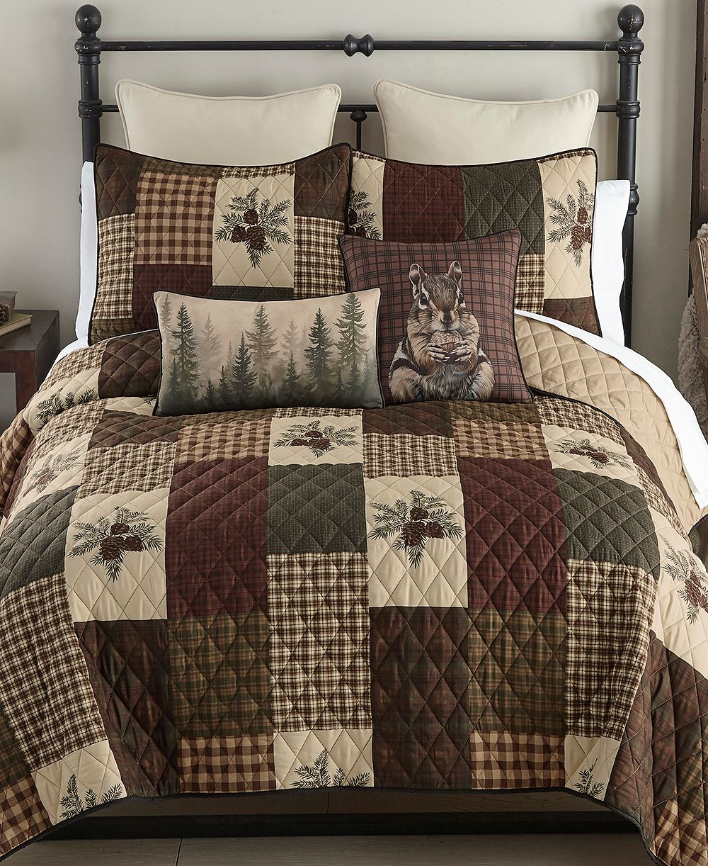 Your Lifestyle By Donna Sharp Комплект стеганого одеяла Pine Panels, Twin