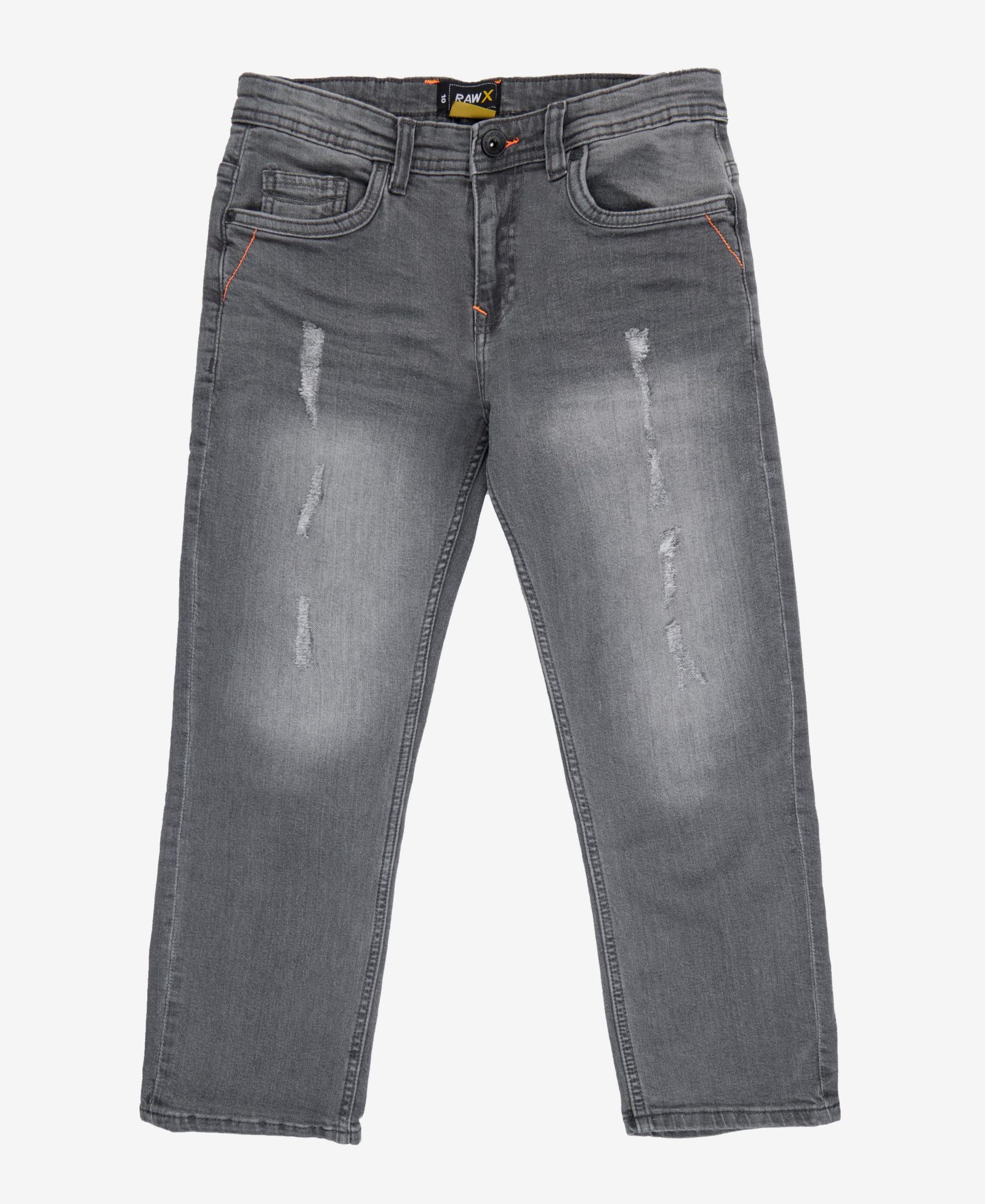 RAW X Детские джинсы Distressed Neon Stitch