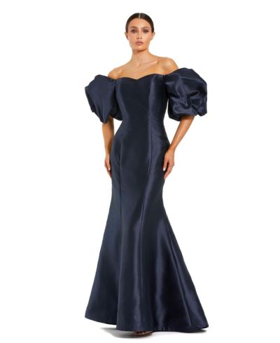 Вечернее платье Mac Duggal Women's Sweetheart Off The Shoulder Puff Sleeve Gown