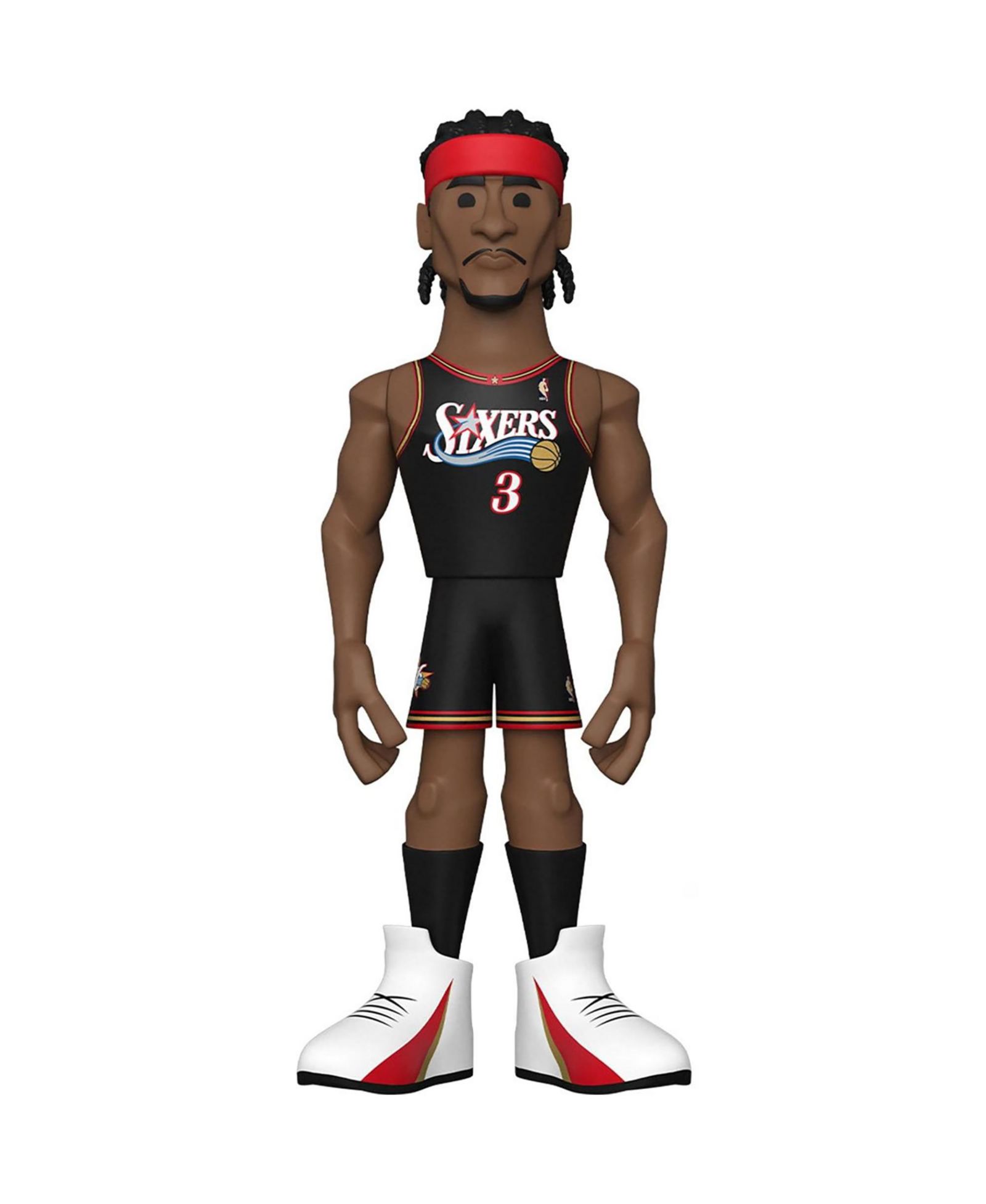 Виниловая фигурка Funko Philadelphia 76ers NBA Gold 12 Inch Allen Iverson CHASE