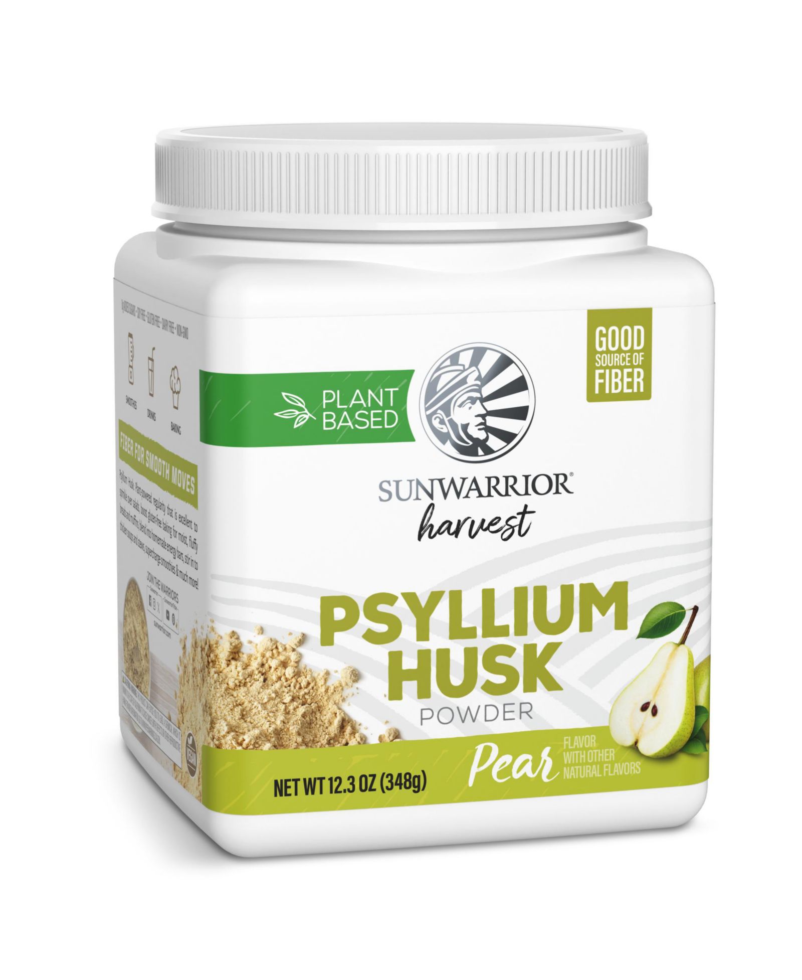 Sunwarrior Порошок Psyllium Husk Pear 348.6g Tub