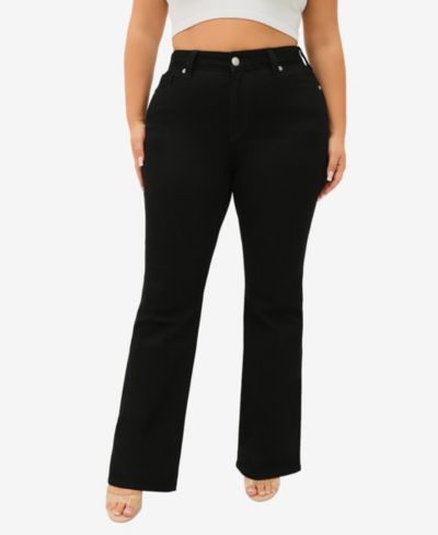 True Religion Plus Size Becca Bootcut Mid-Rise Jeans