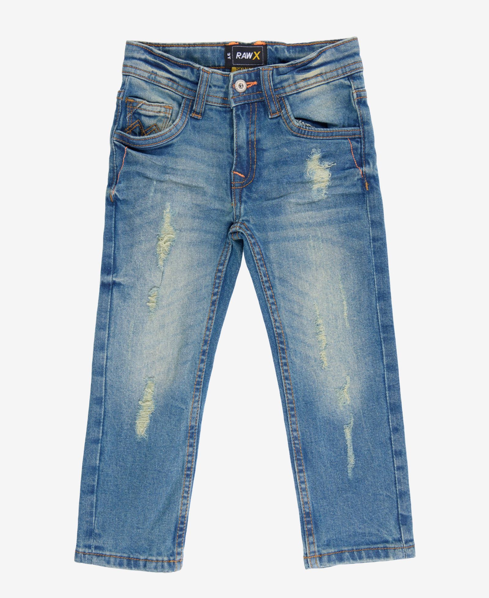 RAW X Джинсы для малышей Distressed 2T-4T
